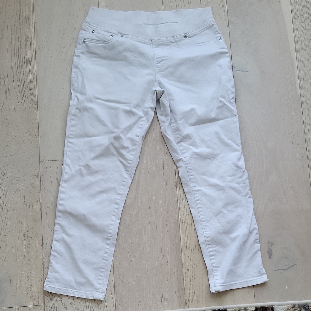 Boston Proper Classic White Pants